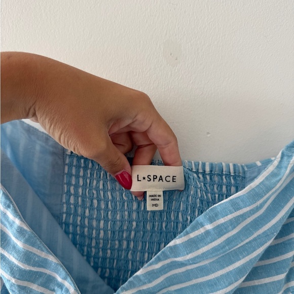 LSPACE Melody Blue Dress M - Picture 10 of 10